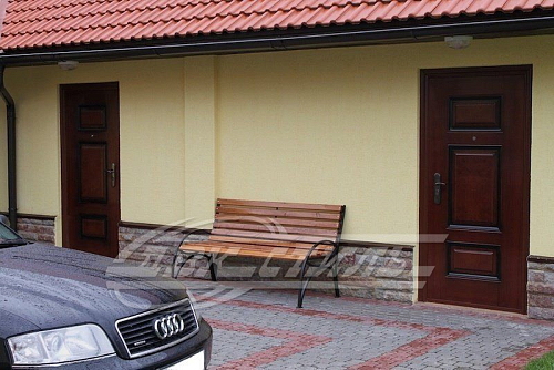 Скамейка стальная «Вар».  �9